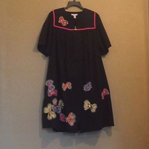 🌹GO SOFTLY🌹 patio dress size XL zipper front